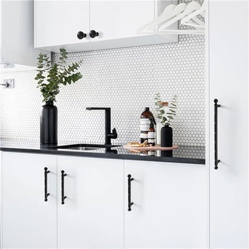 Boutons de tiroir de commode gris perle en alliage de zinc