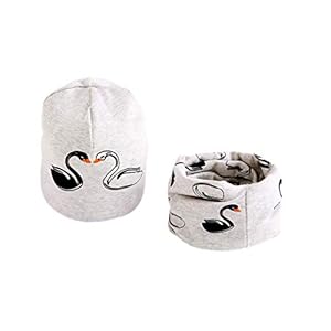 DEBAIJIA 0-6 T Baby Sjaal Peuter Skull Cap Kid Winter Beanie Hoed Warm Unisex Katoen Hoofd Set Kind Hedging Cap Pak