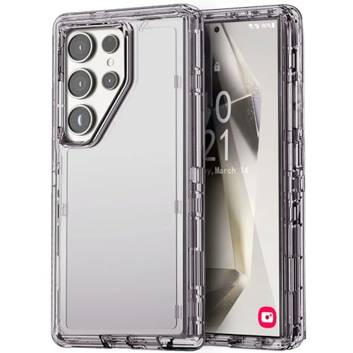 Coque Galaxy S23+ Otter antichoc finition premium Gris Cristal