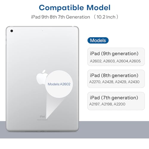 image for SPARIN 3 Pack Screen Protector for iPad 9th 8th 7th Generation 10.2 In