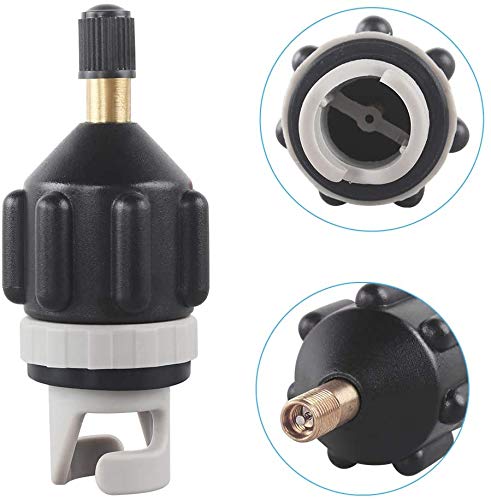 Adaptateur De Pompe Senbaler 4-en-1 – Pour SUP, Kayak, Bateau Pneumatique, Matelas, Piscine – Buses Multiples, Compact Et étanche