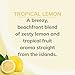 Citrus Magic Odor Eliminating Air Freshener Spray, Tropical Lemon, 3-Ounce, Pack of 3