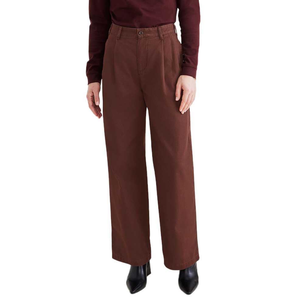 Original Pleated High Wide Pantolon Klasik Pantolon Kadın