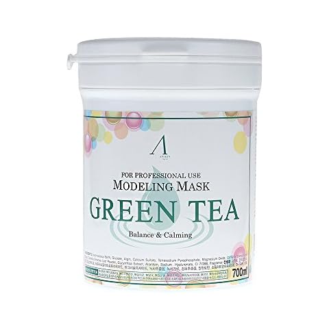 700ml Modeling Mask Powder Pack Green Tea for Soothing and Anti Oxidation by anskin Cover