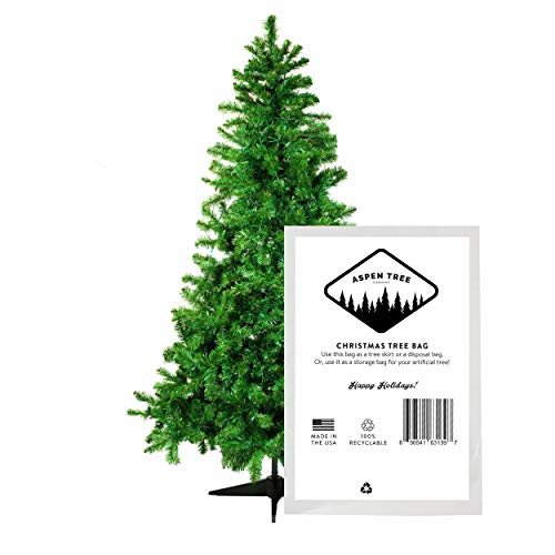 Aspen Tree Co. Christmas Tree Disposal or Storage Bag, Fits up to 9