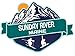 Sunday River Maine Ski Adventures Souvenir 2 Inch Vinyl Decal Sticker Mountain Design