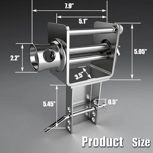 Winch de bolsillo para remolque, paquete de 2, 5400 lbs miniatura 2