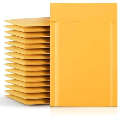 Switory A5 Kraft Bubble Mailers 50pcs Cover
