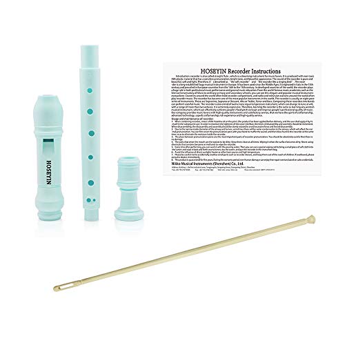 Hoseyin Soprano Recorder Baroque Style German Style C Key 8 Holes Soprano Recorder For Beginners Kids Students thumb #5