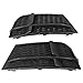 Coperchio fendinebbia, 1 paio griglia telaio fendinebbia fendinebbia per A3 S-Line / S3 accessorio modificato auto nero