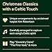 Celtic Christmas Revised Edition | Harp Sheet Music Book for Solo Folk Harpists | Christmas Songbook with 21 Celtic-Inspired Carols | Holiday Music for Intermediate and Advanced Players