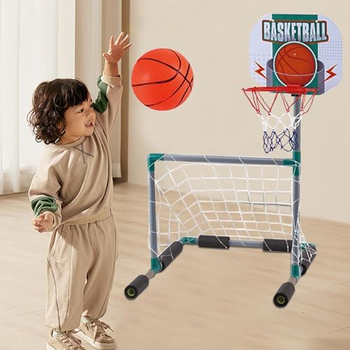Cesta de baloncesto para piscina inflable y portería exterior 6