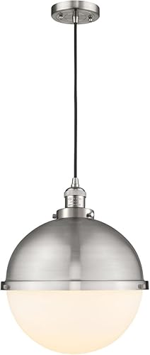 Innovations 201C-SN-HFS-121-SN-LED Colgante LED de Franklin Restoration Collection