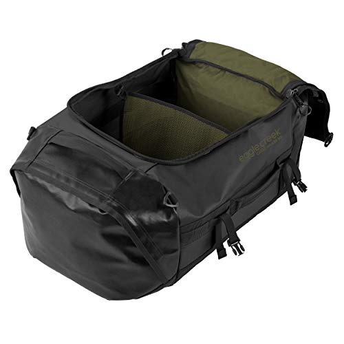 Eagle Creek Cargo Hauler Superlichte reistas met 40 liter volume, sporttas voor de sportschool, wandelen en korte trips, slijtvast en waterbestendig weefsel, Jet Black