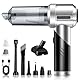 NVKHG Handstaubsauger, 18000Pa Handstaubsauger Akku, 3 in 1 Faltbar Mini Staubsauger, Auto-Staubsauger mit Bürstenloser Motor, Nass&Trocken Kabelloser Staubsauger für Auto, Haus, Küche