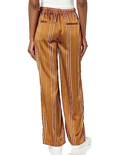 Vince Women's Multi Stripe Satin Pull on Pant2