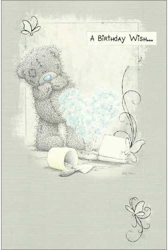 A Birthday Wish Me to You Bear Card