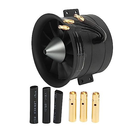 Ventilador con conductos de 80 mm para mejorar helicópteros RC 5