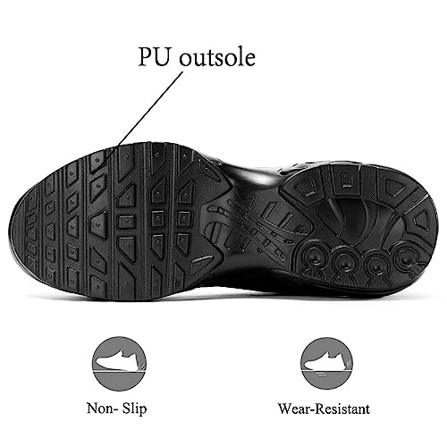 Men's Air Running Shoes Lightweight Breathable Walking Shoes Non Slip Fashion Sneakers Mesh Workout Casual Sports Shoes4