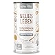 Neues Leben 2.0 | 600g | nährstoffdichter Shake mit Aktivkohle, Matcha, Aloe Vera & Pilze: Chaga, Shiitake, Reishi & Löwenmähne (Lions Mane) | Superfood Smoothie Pulver statt Tee | Alpha Foods