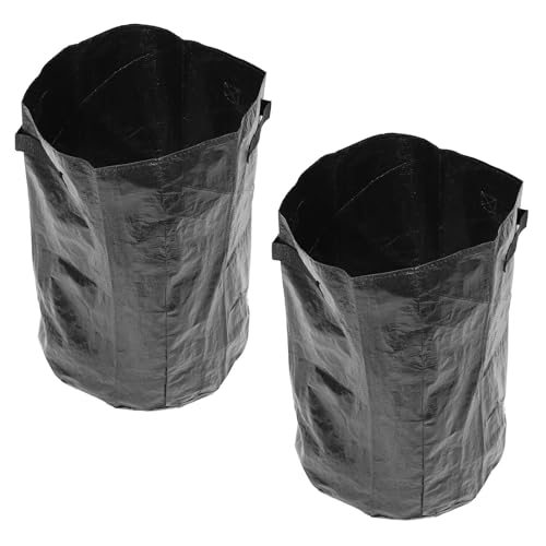 2 pezzi di sacchi for la coltivazione materiale pesante for piantare verdure, patate, cipolle, carote, pomodori, contenitori durevoli for lo stoccaggio multistagione per giardino e piante da giardino