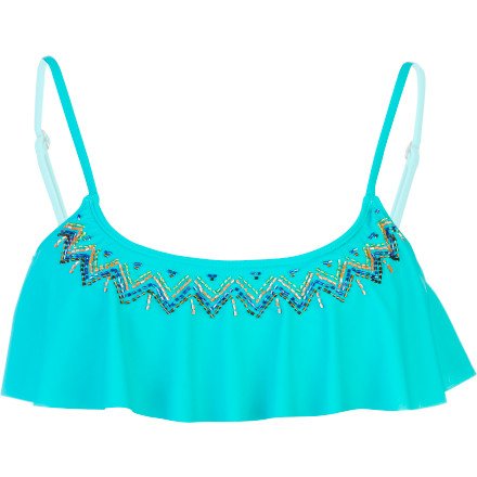 Hobie Junior's Neon Natives Hanky Top