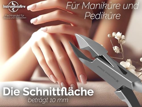 Nagelhautzange aus rostfreiem Edelstahl für präzise Nagelhautentfernung