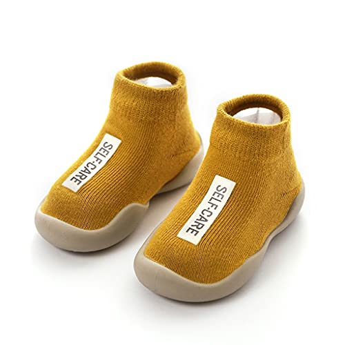 Shoes for Girls, 1-5 Years Kids Toddler Boys Girls Sock Shoes Anti-Slip Knitted Warm First Walkers Shoes Walking Shoes2