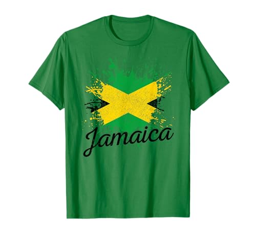 Drapeau Jamaica Pride Jamaique Vintage T-Shirt