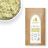 INGWERPULVER BIO 250g | EDEL KRAUT - INGWER PULVER Bio - 100% reine Bio Ingwer gemahlen Ginger - Powder Organic - PREMIUM BIO Ingwerpulver