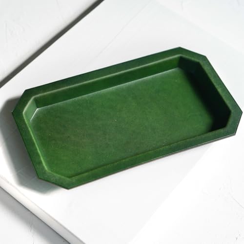 本革 レザートレー グリーン|ステーショナリー インテリア 文房具 メンズ レディース 男女兼用 田村製作所 大阪府守口市 [2304]