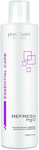 postQuam Professional Refresh H2O - Tónico hidratante para piel seca o deshidratada, 8.5 fl oz, efecto súper hidratante, proporciona un efecto