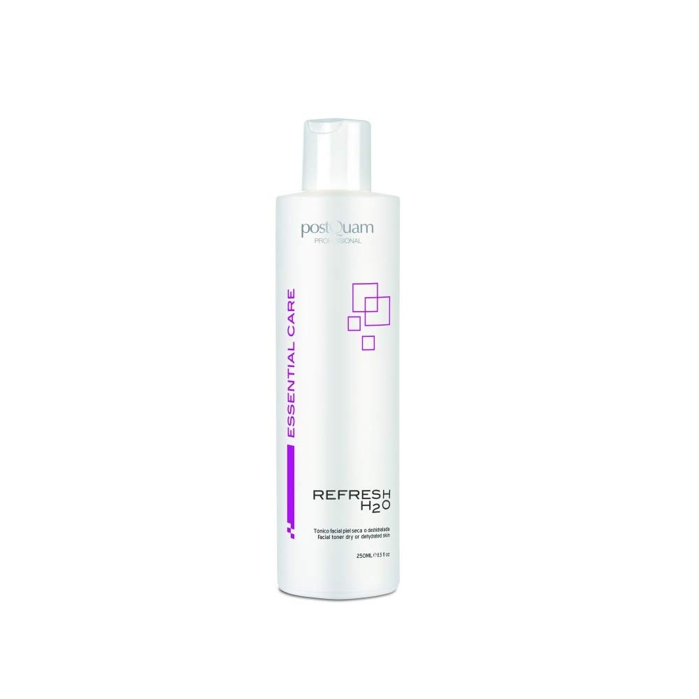 postQuam Professional Refresh H2O for Dry or Dehydrated Skin Moisturizing Tonic 250ml - Super Hydrating Effect – Provides A Toning and Refreshing Effect - Alcohol Free - Aloe Vera Sunflower Extract