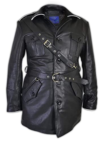 German World War 2 Military M65 Field Jacket Costume Leather Jacket German Military Jacket Ww2 German Uniforms3