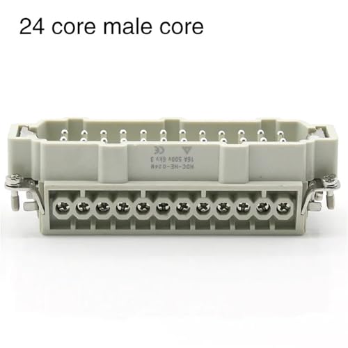 Conector pesado HDC-HE-24 24 núcleos 16A 500V miniatura 2