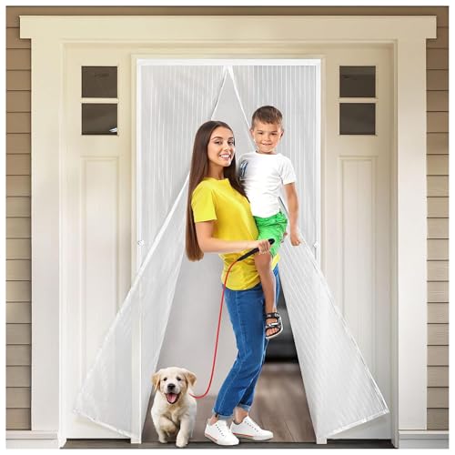 Mosquitera Puerta Blanca Marca Wizvox