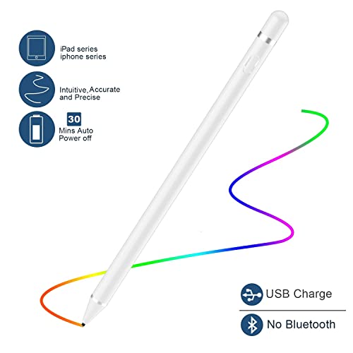 Active Stylus Pen For Touch Screens, Rechargeable Pencil Digital Stylus Pen Compatible With Ipad And Most Tablet #TOP6