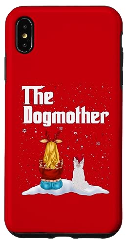 Coque pour iPhone XS Max The Dogmother West Highland White Terrier Dog Mom Christmas