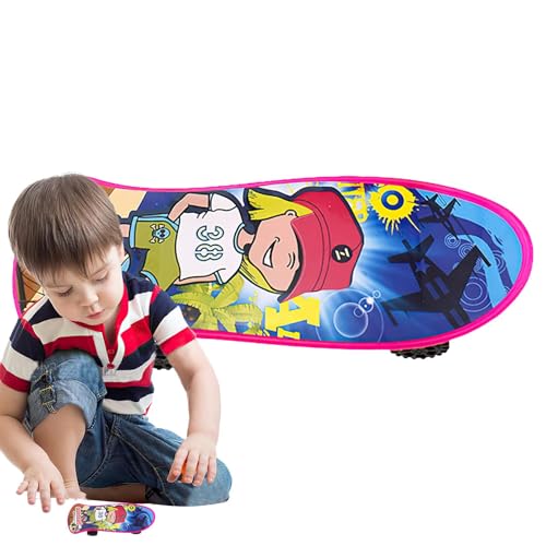 Rukjmqi Juguetes para patinetas, patinetas para niños,Fingertips Sports para Adultos | Toyadores para el Dedo del diapasón Display Decoring Decoring Suministros Deportivos para niños Adultos