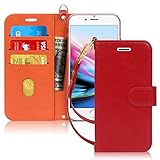 FYY iPhone 7 Plus Case, iPhone 8 Plus Case, [Kickstand Feature] Flip Folio Leather Wallet Case with ID and Credit Card Pockets for Apple iPhone 8/7 Plus (5.5