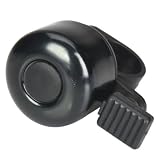 Diámetro: 22 mm Forfar Anillo de metal y plástico Bell del manillar Alarma Para adaptarse a la bicicleta de MTB La seguridad negro
