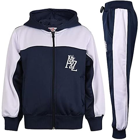 A2Z 4 Kids Contrast Panelled Tracksuit Cover