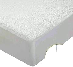 كفر المرتبة الواقي حماية مثالية وراحة فائقة متاح مقاسات مختلفة Sh (ابيض, مقاس 180 سم)