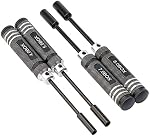 4PCS RC Outils de réparation Pilotes en écrou 4.0 5.5 7.0 8.0mm Jeu de tournevis Hex pour RC Modèles Avion de bateau de voiture