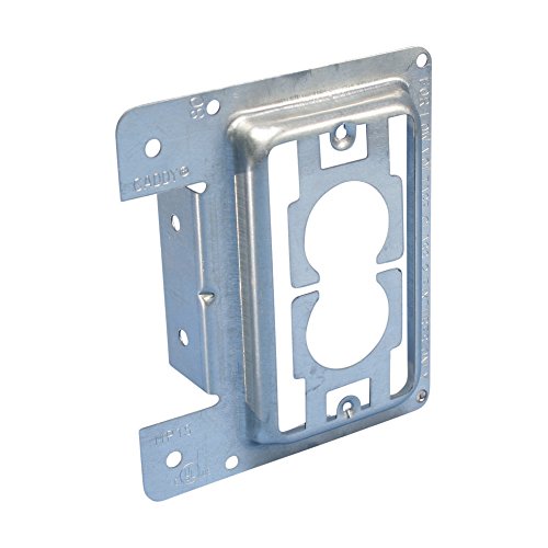 Low Voltage Mounting Plate for New Construction, 1 Gang (Pack of 25)
