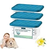 Caja mágica de eliminación de polvo de purificación de aire interior – Indoor Air Purification Dust Removal Magic Box – Fórmula vegetal, frescura de larga duración, para el hogar de la oficina del