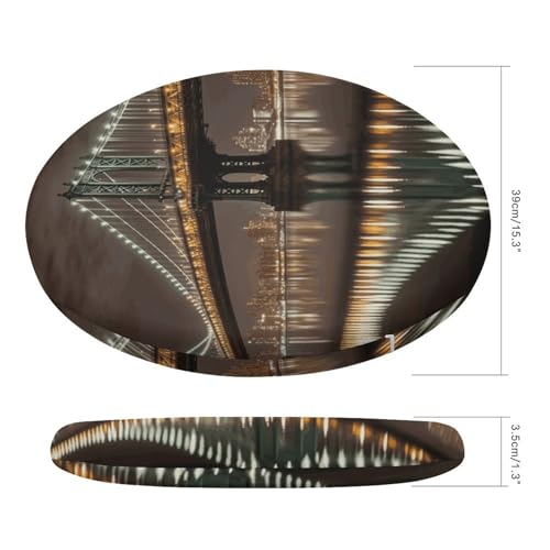 Coussin de sol de méditation contre le mal de dos, mousse mémoire de forme 39cm - 3