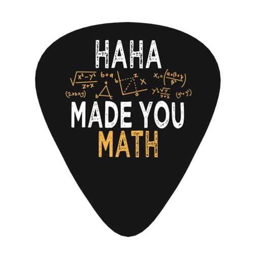 Made You Math Teacher Math Master Your Melodies with our Durable Guitar Pick 12 Pack