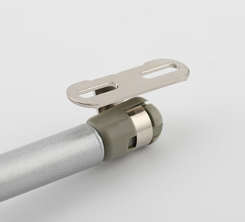 Lot de 4 vérins à gaz de qualité supérieure pour portes d'armoires - Argenté 20N150N (30N) - Robustes, faciles à installer, fonctionnement fluide, parfaits pour les améliorations de cuisine et de