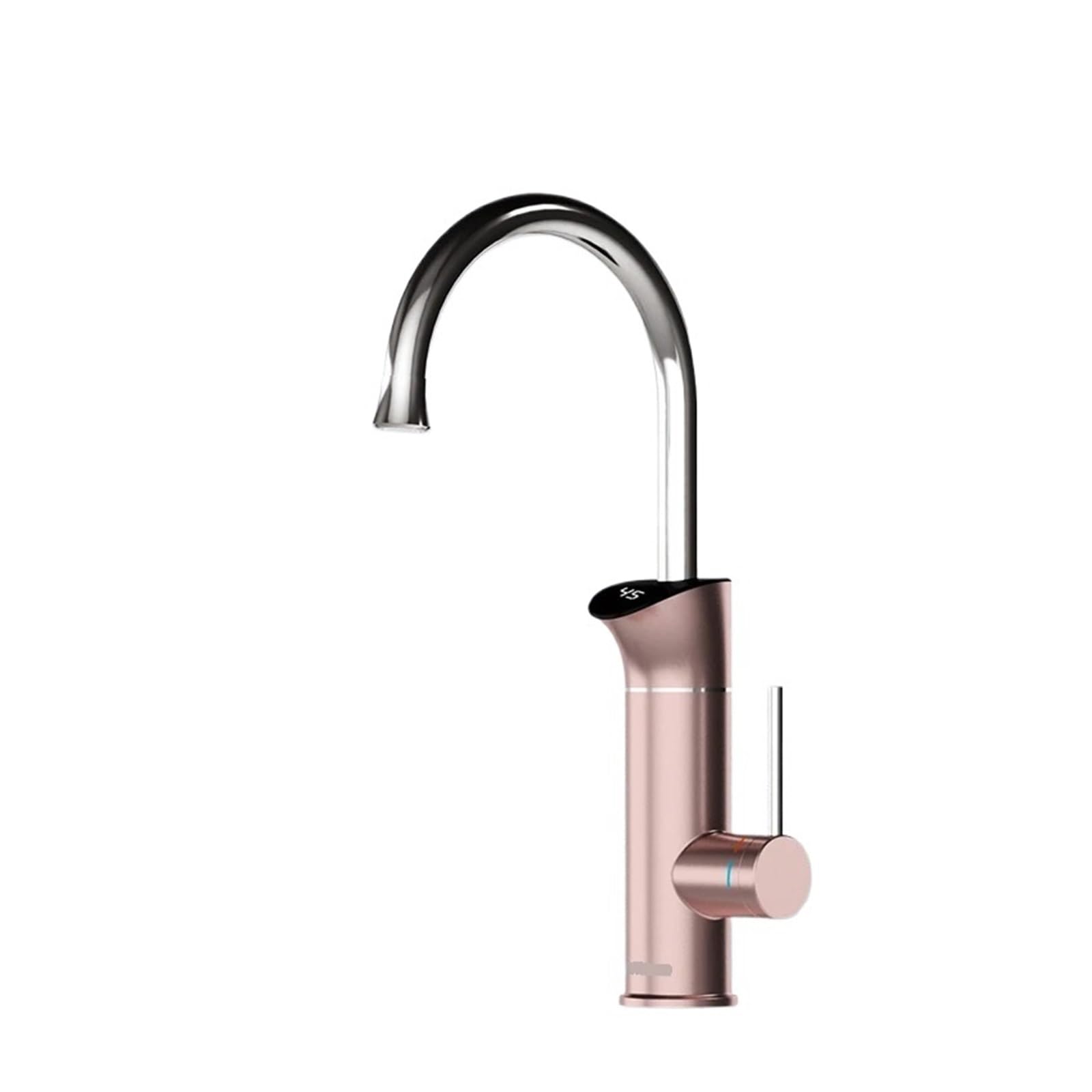 Grifo de cocina eléctrico para lavar platos con agua caliente instantánea y pantalla digital